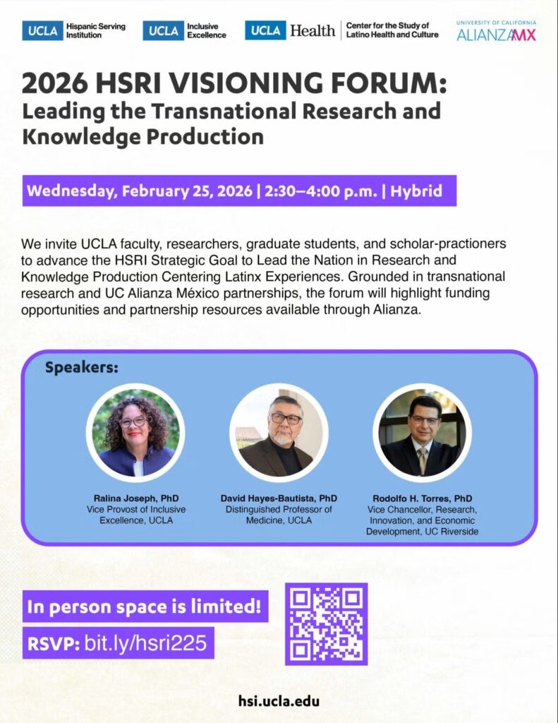 flyer for hsri visioning forum, february 25, 2026