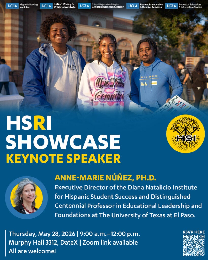 flyer for hsri showcase, may 28, 2026