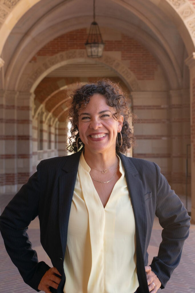 vice provost for inclusive excellence ralina joseph at a ucla campus location